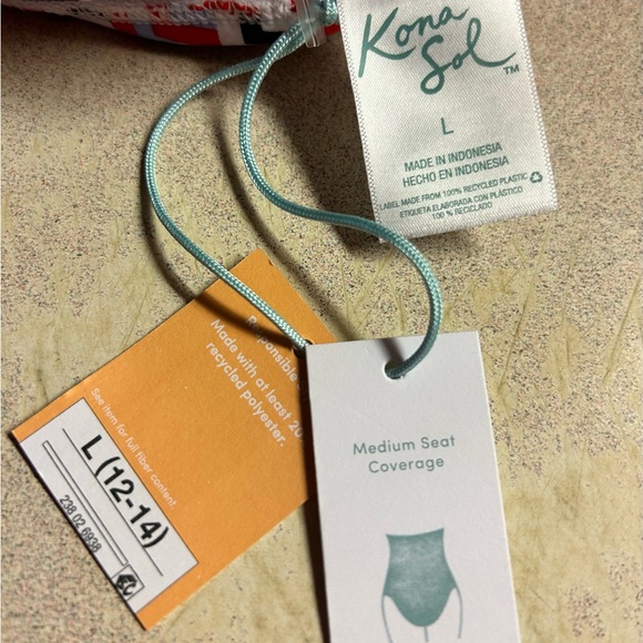 Bathing Suit - Size L 12-14. One Piece. NWT - Picture 7 of 8